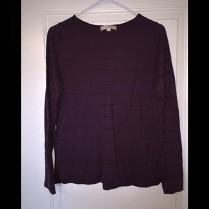 Loft purple sweater